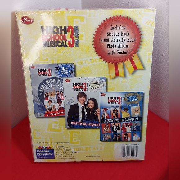 High School Musical 3 Sr. Yr Fun Pack Sticker, Activity & Photo Books, Poster - Picture 4 of 9